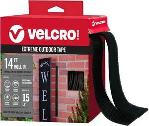Extreme Outdoor Double Sided Mounting Tape Holds up to 15 Pounds on Brick or Other Rough Surfaces UV and Weather Resistant 14Ft Heavy Duty Roll,(Pack of 12) Extreme Outdoor Double Sided Mounting Tape Holds up to 15 Pounds on Brick or Other Rough Surfaces UV and Weather Resistant 14Ft Heavy Duty Roll,(Pack of 12)
