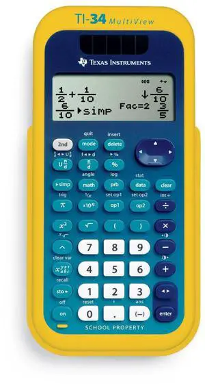 TI-34 MultiView Scientific Calculator - Teacher Kit (10 pack) TI-34 MultiView Scientific Calculator - Teacher Kit (10 pack)