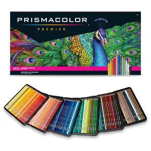 Premier Colored Pencils, Soft Core, Assorted Colors, 150 Count - Durable, Vibrant, Ultra-Smooth, Adult Coloring, Drawing, Sketching, Arts & Crafts Premier Colored Pencils, Soft Core, Assorted Colors, 150 Count - Durable, Vibrant, Ultra-Smooth, Adult Coloring, Drawing, Sketching, Arts & Crafts