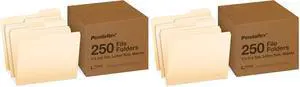 File Folders,250 Bulk Package,Durable Manila Folders,Letter Size (8.5" x 11"),3 Tabs for Easy Labeling,Everyday Filing Essential for Offices,Classrooms&Home Document Organization (Pack of 2) File Folders,250 Bulk Package,Durable Manila Folders,Letter Size (8.5" x 11"),3 Tabs for Easy Labeling,Everyday Filing Essential for Offices,Classrooms&Home Document Organization (Pack of 2)