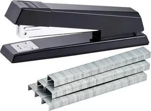 Office Stapler,No-Jam Premium for Desktop,Includes 1,250 Staples,Full-Strip,25 Sheet Capacity,Black,(Pack of 12) Office Stapler,No-Jam Premium for Desktop,Includes 1,250 Staples,Full-Strip,25 Sheet Capacity,Black,(Pack of 12)