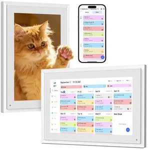 10.1 Inch Digital Calendar+Digital Picture Frame, 2026 Desk Calendar Smart WiFi Planner & Chore Chart, IPS HD Interactive Touchscreen Display Gifts for Women Men, Gifts for Mom Dad 10.1 Inch Digital Calendar+Digital Picture Frame, 2026 Desk Calendar Smart WiFi Planner & Chore Chart, IPS HD Interactive Touchscreen Display Gifts for Women Men, Gifts for Mom Dad