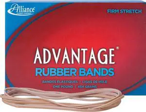 Rubber 27405 Advantage Rubber Bands Size #117B, 1 lb Box Contains Approx. 200 Bands (7" x 1/8", Natural Crepe), Beige (Pack of 10) Rubber 27405 Advantage Rubber Bands Size #117B, 1 lb Box Contains Approx. 200 Bands (7" x 1/8", Natural Crepe), Beige (Pack of 10)