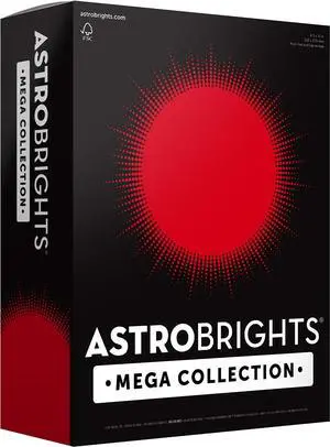 Mega Collection, Colored Cardstock, Ultra Red, 320 Sheets, 65 lb/176 gsm, 8.5" x 11" - MORE SHEETS! (91682) (Pack of 6) Mega Collection, Colored Cardstock, Ultra Red, 320 Sheets, 65 lb/176 gsm, 8.5" x 11" - MORE SHEETS! (91682) (Pack of 6)