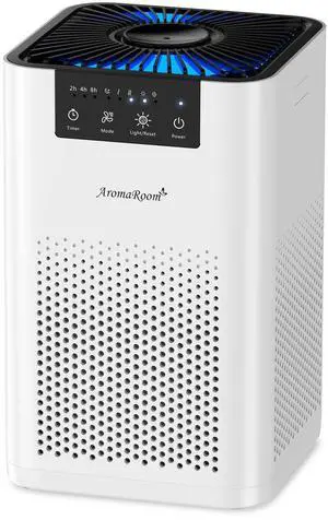 Air Purifiers for Bedroom with 3-in-1 HEPA Filter, Air Purifiers for Home Pet Pee Smell with Aromatherapy, Quiet 360° Airflow Air Cleaner for Office, Dorm, Apartment, Kitchen, AP102 White Air Purifiers for Bedroom with 3-in-1 HEPA Filter, Air Purifiers for Home Pet Pee Smell with Aromatherapy, Quiet 360° Airflow Air Cleaner for Office, Dorm, Apartment, Kitchen, AP102 White