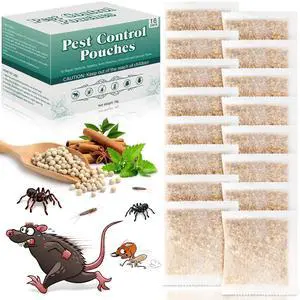 16 Pack Spider Repellent Pouches, Natural Based Spider, Silverfish, Pest Repellent Indoor, Keep Insect Ants Mouse Cockroaches Moths Bugs Away, Pest Repellant Pouch Indoor Home 16 Pack Spider Repellent Pouches, Natural Based Spider, Silverfish, Pest Repellent Indoor, Keep Insect Ants Mouse Cockroaches Moths Bugs Away, Pest Repellant Pouch Indoor Home