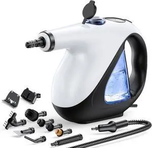 Handheld Steam Cleaner for Home 3s Instant Heat-Up No Need to Wait, Upgrade 2 LB Light Weight Easy Refill Portable Steamer Cleaner for Furniture Couch Grout Walls Kitchenware (White) Handheld Steam Cleaner for Home 3s Instant Heat-Up No Need to Wait, Upgrade 2 LB Light Weight Easy Refill Portable Steamer Cleaner for Furniture Couch Grout Walls Kitchenware (White)