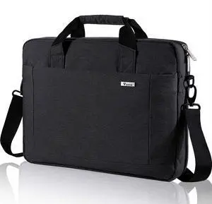 Laptop Bag Case 17 17.3 Inch Computer Sleeve Messenger Bag with Shoulder Strap Expandable Waterproof Large Capacity Business Briefcase for Work Travel Fit 17-18 Laptop, Men Women, Black Laptop Bag Case 17 17.3 Inch Computer Sleeve Messenger Bag with Shoulder Strap Expandable Waterproof Large Capacity Business Briefcase for Work Travel Fit 17-18 Laptop, Men Women, Black