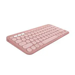 Pebble Keys 2 K380s, Multi-Device Bluetooth Wireless Keyboard with Customizable Shortcuts, Slim and Portable, Easy-Switch for Windows, macOS, iPadOS, Android, Chrome OS - Tonal Rose Pebble Keys 2 K380s, Multi-Device Bluetooth Wireless Keyboard with Customizable Shortcuts, Slim and Portable, Easy-Switch for Windows, macOS, iPadOS, Android, Chrome OS - Tonal Rose
