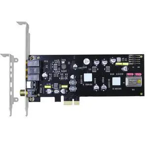 ST113 PCIe Sound Card, SSS1700+ES9018K2M Dual-Chip Audio Decoder with 3.5mm MIC-in, 3.5mm PH-Out, SPK-Out, SPDIF Optical and Coaxial Digital Output ST113 PCIe Sound Card, SSS1700+ES9018K2M Dual-Chip Audio Decoder with 3.5mm MIC-in, 3.5mm PH-Out, SPK-Out, SPDIF Optical and Coaxial Digital Output