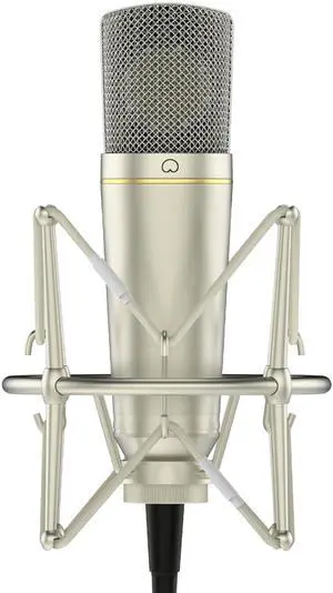 MA-67 Studio Condenser Microphone, 34mm Gold Large Diaphragm Capsule, Including Hydro Pop Filter, Metal Shock Mount, XLR Cable and Mic Bag - For Music Production, Vocal Recording and Podcasting MA-67 Studio Condenser Microphone, 34mm Gold Large Diaphragm Capsule, Including Hydro Pop Filter, Metal Shock Mount, XLR Cable and Mic Bag - For Music Production, Vocal Recording and Podcasting