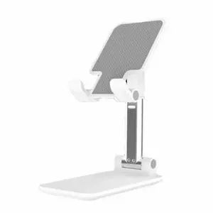 Adjustable Foldable Cell Phone Stand, Desktop Phone Holder with Height & Angle Adjustment, Anti-Slip Design, Universal Compatible with Smartphones (White) Adjustable Foldable Cell Phone Stand, Desktop Phone Holder with Height & Angle Adjustment, Anti-Slip Design, Universal Compatible with Smartphones (White)