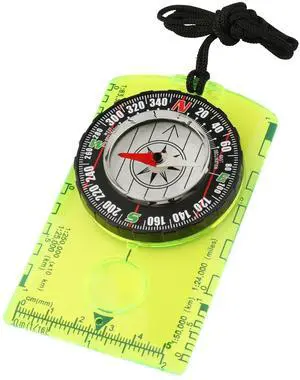 Orienteering Compass for Kids & Beginners Lightweight Magnetic Navigation Compass with Map Scale, Easy-to-Read Dial for Camping, Hiking, Backpacking, Scouting & Outdoor Learning Orienteering Compass for Kids & Beginners Lightweight Magnetic Navigation Compass with Map Scale, Easy-to-Read Dial for Camping, Hiking, Backpacking, Scouting & Outdoor Learning
