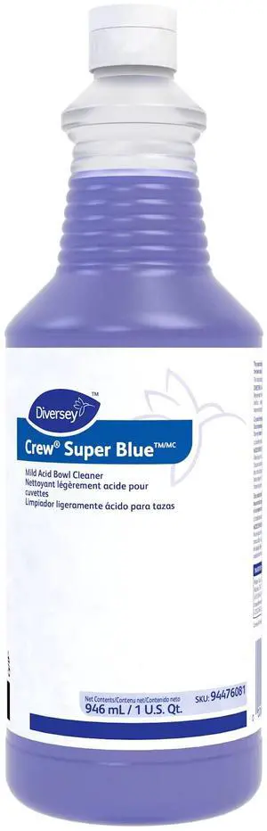 94476081 Super Blue Mild Acid Toilet Bowl Cleaner, Removes Rust, Scale & Stains, Citrus Scent, Ready-to-Use Squeeze Bottle, 32-Ounce 94476081 Super Blue Mild Acid Toilet Bowl Cleaner, Removes Rust, Scale & Stains, Citrus Scent, Ready-to-Use Squeeze Bottle, 32-Ounce
