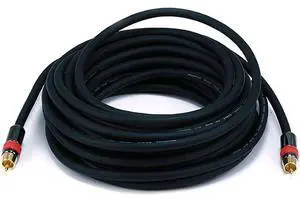 35ft Coaxial Audio/Video RCA CL2 Rated Cable - RG6/U 75ohm (for S/PDIF, Digital Coax, Subwoofer & Composite 35ft Coaxial Audio/Video RCA CL2 Rated Cable - RG6/U 75ohm (for S/PDIF, Digital Coax, Subwoofer & Composite