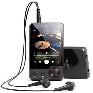 D53 Bluetooth MP3 Player, 128GB Portable Digital Audio Player, 2.4" Touch Screen HiFi Music Player with Built-in Speaker, FM Radio & Voice Recorder, Expandable Up to 512GB TF Card D53 Bluetooth MP3 Player, 128GB Portable Digital Audio Player, 2.4" Touch Screen HiFi Music Player with Built-in Speaker, FM Radio & Voice Recorder, Expandable Up to 512GB TF Card