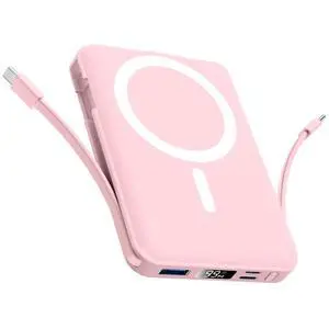 for Magsafe Power Bank, 10000mAh Magnetic Power Bank with USB-C Cable and PD 20W USB C Fast Charging LED Display, Wireless Portable Charger for iPhone 17/16/15/14/13/12/Pro/Pro Max for Magsafe Power Bank, 10000mAh Magnetic Power Bank with USB-C Cable and PD 20W USB C Fast Charging LED Display, Wireless Portable Charger for iPhone 17/16/15/14/13/12/Pro/Pro Max
