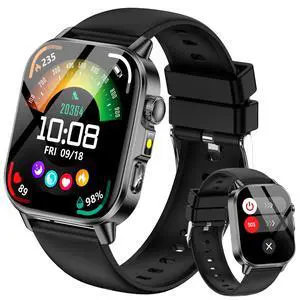 Smart Watch for Men Women, Health Fitness Tracker with 24/7 Heart Rate Blood Oxygen Blood Pressure Sleep Tracking, Bluetooth Calls, 450mAh Battery, IP68 Waterproof Activity Tracker with LED Flashlight Smart Watch for Men Women, Health Fitness Tracker with 24/7 Heart Rate Blood Oxygen Blood Pressure Sleep Tracking, Bluetooth Calls, 450mAh Battery, IP68 Waterproof Activity Tracker with LED Flashlight
