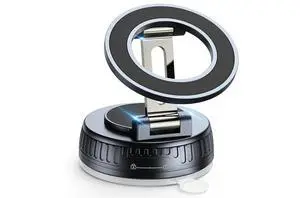 Vacuum & Magnetic Car Phone Holder for MagSafe Upgraded 120+ LBS 360° Adjustable Cell Phone Holders for Your Car, Car Phone Mount Accessories for iPhone 17 Pro Max 16 15 14 13 12 Air Plus Vacuum & Magnetic Car Phone Holder for MagSafe Upgraded 120+ LBS 360° Adjustable Cell Phone Holders for Your Car, Car Phone Mount Accessories for iPhone 17 Pro Max 16 15 14 13 12 Air Plus
