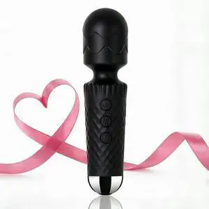 Mini Waterproof Personal Massager USB Rechargeable, Powerful Cordless Multi Speed Vibration Quiet, 20 Modes 8 Speeds, for Travel, for Muscle Tension Relief in Shoulders, Back, Neck, Legs (Black) Mini Waterproof Personal Massager USB Rechargeable, Powerful Cordless Multi Speed Vibration Quiet, 20 Modes 8 Speeds, for Travel, for Muscle Tension Relief in Shoulders, Back, Neck, Legs (Black)