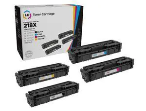 Products Compatible Toner Cartridge Replacements Compatible with HP 218X Set of 4 (Black, Cyan, Magenta, Yellow) Compatible with Color LaserJet Pro 3201dw, MFP 3301fdw, MFP 3301sdw, MFP 3301cdw Products Compatible Toner Cartridge Replacements Compatible with HP 218X Set of 4 (Black, Cyan, Magenta, Yellow) Compatible with Color LaserJet Pro 3201dw, MFP 3301fdw, MFP 3301sdw, MFP 3301cdw