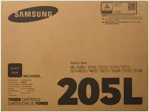 HP Electronics MLT-D205L Black Toner - 5,000 Page Yield HP Electronics MLT-D205L Black Toner - 5,000 Page Yield
