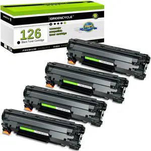 12 Pack 126 Black Toner Cartridge Replacement Compatible for Canon 126 CRG-126 CRG126 3483B001 use in ImageClass LBP6200d, and LBP6230dw Wireless Laser Printers 12 Pack 126 Black Toner Cartridge Replacement Compatible for Canon 126 CRG-126 CRG126 3483B001 use in ImageClass LBP6200d, and LBP6230dw Wireless Laser Printers