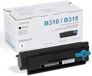 B305 / B315 / B310 Black Toner Cartridge - 1 Pack 006R04376 Toner Cartridge Replacement for Xerox B305 B310 B315 Printer B305 / B315 / B310 Black Toner Cartridge - 1 Pack 006R04376 Toner Cartridge Replacement for Xerox B305 B310 B315 Printer