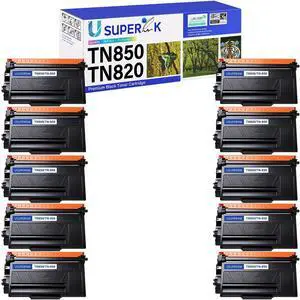10 Pack TN850 TN820 TN-850 Toner Cartridge Compatible for Brother HL-L6200DW HL-L5200DW MFC-L5700DW MFC-L5850DW HL-L5200DW MFC-L5900DW Laser Printer 10 Pack TN850 TN820 TN-850 Toner Cartridge Compatible for Brother HL-L6200DW HL-L5200DW MFC-L5700DW MFC-L5850DW HL-L5200DW MFC-L5900DW Laser Printer