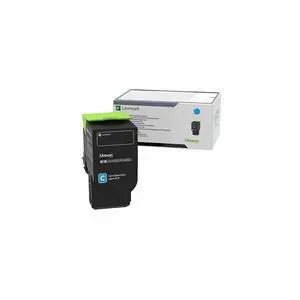 C240X20 Cyan Extra High Yield Cartridge Toner, Grey C240X20 Cyan Extra High Yield Cartridge Toner, Grey