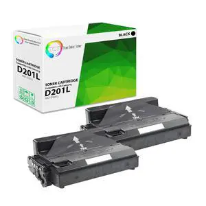 D201L Toner Cartridge 2 Pack - Compatible Replacement for Samsung MLT-D201L Black High Yield Works with Samsung ProXpress M4080FX M4030ND Printers (20,000 Pages) D201L Toner Cartridge 2 Pack - Compatible Replacement for Samsung MLT-D201L Black High Yield Works with Samsung ProXpress M4080FX M4030ND Printers (20,000 Pages)