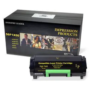 Extra High-Yield Toner Cartridge 56F1X00 20,000-Page Yield Compatible with Lexmark MS421, MS521, MS621, MS622, MX421, MX521, MX522, MX622 Extra High-Yield Toner Cartridge 56F1X00 20,000-Page Yield Compatible with Lexmark MS421, MS521, MS621, MS622, MX421, MX521, MX522, MX622