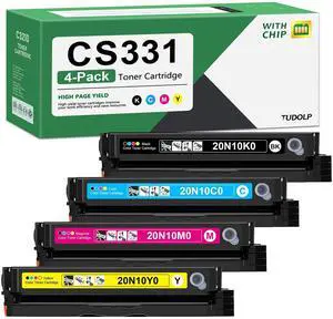20N10 CS331 CX331 Toner Cartridge Compatible with Lexmark 20N10K0 20N10C0 20N10M0 20N10Y0 (4-Pack with Chip),Works with CS331, CS431, CX331, CX431, CS331dw, CS431dw, CX331adwe, CX431adw Printer 20N10 CS331 CX331 Toner Cartridge Compatible with Lexmark 20N10K0 20N10C0 20N10M0 20N10Y0 (4-Pack with Chip),Works with CS331, CS431, CX331, CX431, CS331dw, CS431dw, CX331adwe, CX431adw Printer