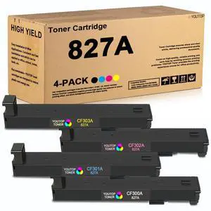 827A M880 Toner Cartridge Replacement for HP CF300A CF301A CF302A CF303A Toner Compatible for Color Enterprise Flow MFP M880 M880z M880z+ M880z+ NFC Printer 827A M880 Toner Cartridge Replacement for HP CF300A CF301A CF302A CF303A Toner Compatible for Color Enterprise Flow MFP M880 M880z M880z+ M880z+ NFC Printer