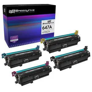 Compatible Toner Replacement for HP 647-X (BKCMY, 4-Pk) Compatible Toner Replacement for HP 647-X (BKCMY, 4-Pk)