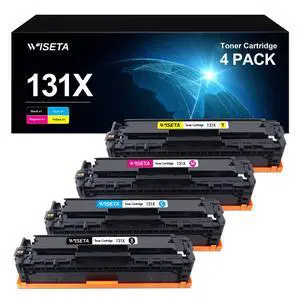 131X 131A Toner M251nw Toner Compatible Cartridge Replacement for HP 131X CF210X 131A Toner Cartridge 4 Pack Compatible with HP Pro 200 Color M251nw M251n, Pro 200 Color MFP M276nw M276n Printer 1 131X 131A Toner M251nw Toner Compatible Cartridge Replacement for HP 131X CF210X 131A Toner Cartridge 4 Pack Compatible with HP Pro 200 Color M251nw M251n, Pro 200 Color MFP M276nw M276n Printer 1