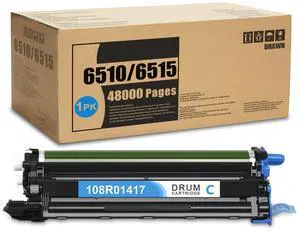 6510/6515 Cyan Imaging Drum 108R01417: DRWN 1 Pack 108R01417 Drum Replacement for Xerox Phaser 6510DNM 6510DN 6510DNI 6510N WorkCentre 6515DNI 6515DNM 6515DN 6515N Printer 6510/6515 Cyan Imaging Drum 108R01417: DRWN 1 Pack 108R01417 Drum Replacement for Xerox Phaser 6510DNM 6510DN 6510DNI 6510N WorkCentre 6515DNI 6515DNM 6515DN 6515N Printer