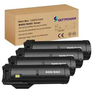 4 Pack Versalink B405 B400 106R03584 Toner Replacement for Xerox VersaLink B400 B400N B400DN B405 B405DN High Capacity 24,600 Pages 4 Pack Versalink B405 B400 106R03584 Toner Replacement for Xerox VersaLink B400 B400N B400DN B405 B405DN High Capacity 24,600 Pages