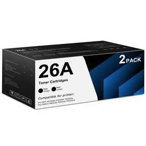 26A CF226A Toner Cartridges 2 Pack Replacement for HP 26A Black Work with Pro MFP M426fdw M426fdn M426dw Pro M402dn M402dne M402dw M402n Printer 26A CF226A Toner Cartridges 2 Pack Replacement for HP 26A Black Work with Pro MFP M426fdw M426fdn M426dw Pro M402dn M402dne M402dw M402n Printer
