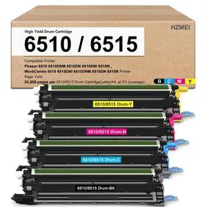 6510 6515 Drum Unit Replacement Imaging Drum Cartridge 108R01417 108R01418 108R01419 108R01420 Compatible for Xerox Phaser 6510 WorkCentre 6515 Printer 6510 6515 Drum Unit Replacement Imaging Drum Cartridge 108R01417 108R01418 108R01419 108R01420 Compatible for Xerox Phaser 6510 WorkCentre 6515 Printer