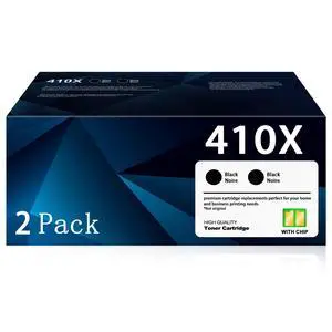 410X Black Toner Cartridges (2-Pack) Replacement for HP 410X High-Yield Toner Works with Color LaserJ Pro M452 Series Color LaserJ Pro MFP M377 M477 Series | CF410XD 410X Black Toner Cartridges (2-Pack) Replacement for HP 410X High-Yield Toner Works with Color LaserJ Pro M452 Series Color LaserJ Pro MFP M377 M477 Series | CF410XD