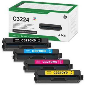C3210K0 C3210C0 C3210M0 C3210Y0 Toner Cartridges(4-Pack, 1BK/1C/1M/1Y) Replacement for Lexmark C3210 High Yield Toner Cartridge Set Work for C3224, C3326, C3426, MC3224, MC3326, MC3426 Printer C3210K0 C3210C0 C3210M0 C3210Y0 Toner Cartridges(4-Pack, 1BK/1C/1M/1Y) Replacement for Lexmark C3210 High Yield Toner Cartridge Set Work for C3224, C3326, C3426, MC3224, MC3326, MC3426 Printer