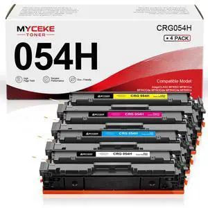 054H Toner Cartridge Set: 4 Pack High Yield CRG 054H Cartridges Compatible for Canon 054 054H Toner Cartridge Work with ImageCLASS MF644Cdw MF642Cdw LBP622Cdw MF641Cw Printer 054H Toner Cartridge Set: 4 Pack High Yield CRG 054H Cartridges Compatible for Canon 054 054H Toner Cartridge Work with ImageCLASS MF644Cdw MF642Cdw LBP622Cdw MF641Cw Printer
