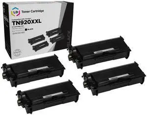 Products Compatible Toner for Brother TN920XXL Black, 4-Pack | For Brother HL-L5xxx/L62xx/L6415/EX415, DCP-L5510DN, MFC-L57xx/L69xx/L6810/EX915 (US). 11,000-page yie Products Compatible Toner for Brother TN920XXL Black, 4-Pack | For Brother HL-L5xxx/L62xx/L6415/EX415, DCP-L5510DN, MFC-L57xx/L69xx/L6810/EX915 (US). 11,000-page yie