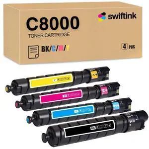 [Extra High Capacity for Xerox Versalink C8000 Toner Cartridge Set (4 Color Pack) - Black 20,900 and Colors 16,500 Pages (106R04049, 106R04048, 106R04047, 106R04046) [Extra High Capacity for Xerox Versalink C8000 Toner Cartridge Set (4 Color Pack) - Black 20,900 and Colors 16,500 Pages (106R04049, 106R04048, 106R04047, 106R04046)