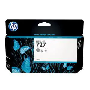 HEWB3P24A 727 Ink Cartridge, Standard Yield, Gray HEWB3P24A 727 Ink Cartridge, Standard Yield, Gray