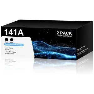 141A W1410A Black Toner Cartridge High-Yield 2 Pack for Laser M110w Replacement for HP 141A W1410A 141X W1410X Toner Cartridge with Chip for Laser MFP M139w M140w Printer 141A W1410A Black Toner Cartridge High-Yield 2 Pack for Laser M110w Replacement for HP 141A W1410A 141X W1410X Toner Cartridge with Chip for Laser MFP M139w M140w Printer