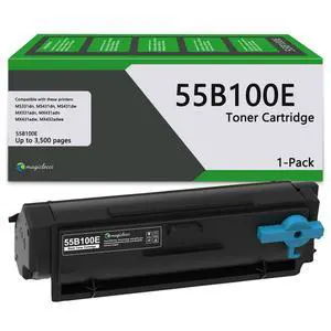55B100E Toner Cartridge Black(1Pack, 3,500 Pages) - Compatible Replacement for Lexmark 55B100E Toner Cartridge Work for MS331 MS431 MX331 MX431 MX432 Printer 55B100E Toner Cartridge Black(1Pack, 3,500 Pages) - Compatible Replacement for Lexmark 55B100E Toner Cartridge Work for MS331 MS431 MX331 MX431 MX432 Printer