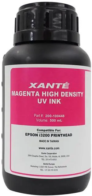 Vivid UV Ink Magenta 500ml for X-Series Printers - 200-100448 Vivid UV Ink Magenta 500ml for X-Series Printers - 200-100448