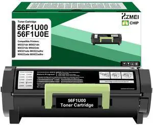 56F1U00 Black Toner Cartridge Ultra High Yield 56F1U00 56F0U0G 56F0UA0 56F1U0E Toner Compatible for Lexmark MS521 MS621 MS622 MX521 MX522 MX622 MX622 Laser Printer,25,000 Pages with New Chip 56F1U00 Black Toner Cartridge Ultra High Yield 56F1U00 56F0U0G 56F0UA0 56F1U0E Toner Compatible for Lexmark MS521 MS621 MS622 MX521 MX522 MX622 MX622 Laser Printer,25,000 Pages with New Chip